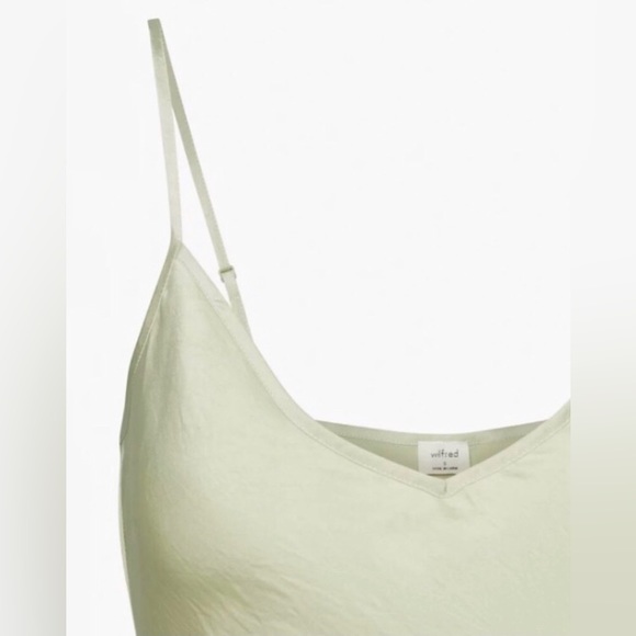 Wilfred Only Dress - Aritzia Satin Slip - Picture 7 of 8